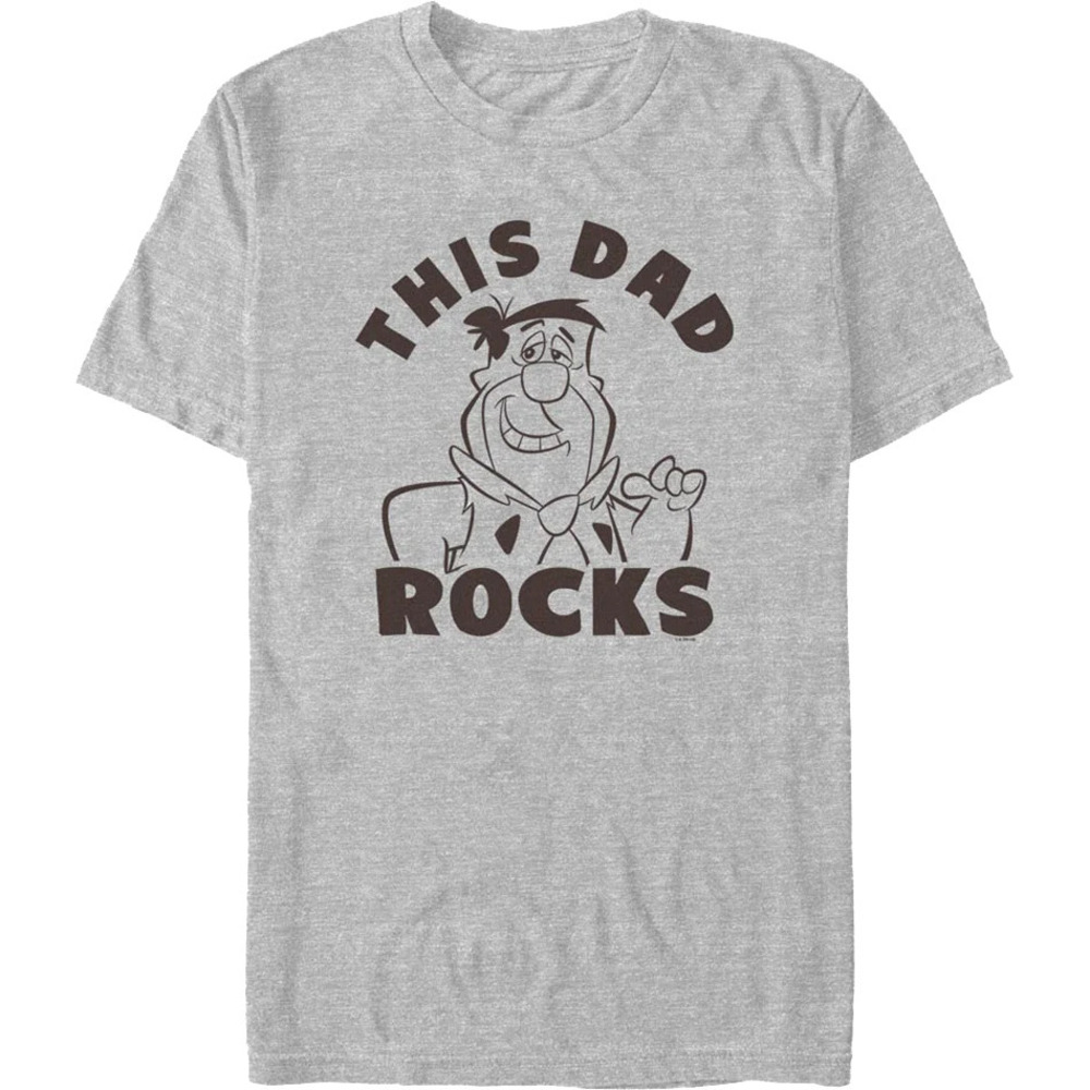 This Dad Rocks Flintstones Tshirt